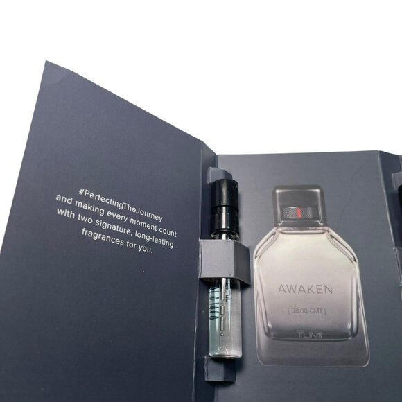 Lot of 22 TUMI Eau de Parfum Samples – Awaken & Unwind – 2ml Each - Picture 3 of 5